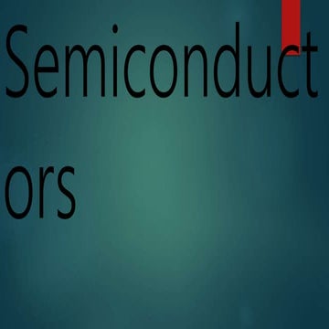 Semiconductors