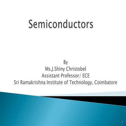 Semiconductors | PPT