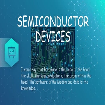 SEMICONDUCTORS ppt.pptx | Chemistry | Science