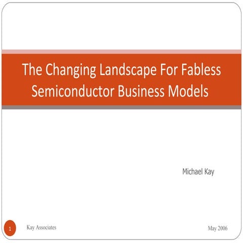 Semiconductors: The Changing Landscape