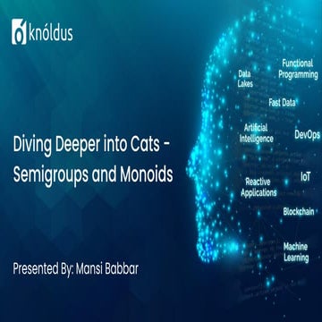 Semigroups and Monoids in Cats