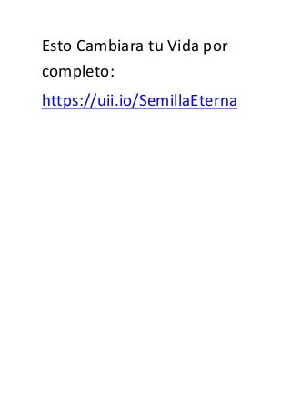 Cambia tu Economía Proyecto de Vida 