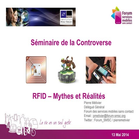 Séminaire de la Controverse - RFID - Mythes et réalités