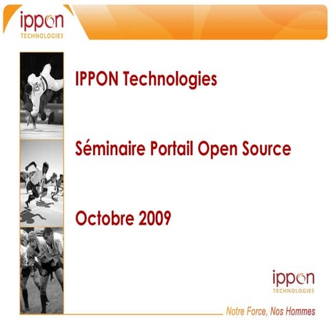 Seminaire Portail Open Source