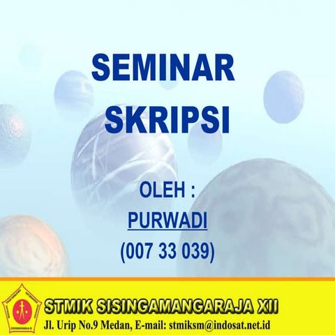 Presentasi Skripsi