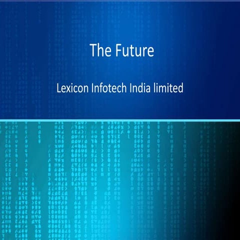 futuristic developements in technology