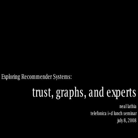 Telefonica Lunch Seminar