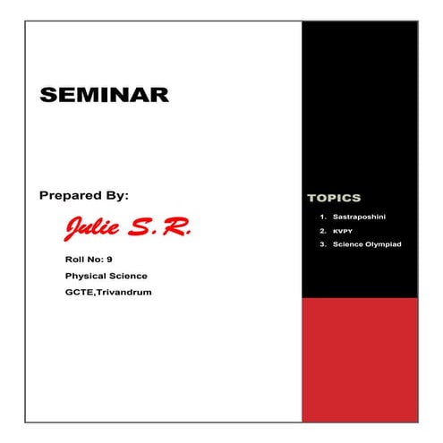 Seminar | PDF