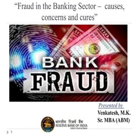 Fraud in the Banking Sector 