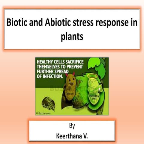 Biotic and Abitic stress response