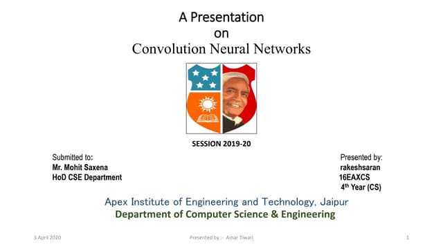 convolutional neural network (CNN, or ConvNet)