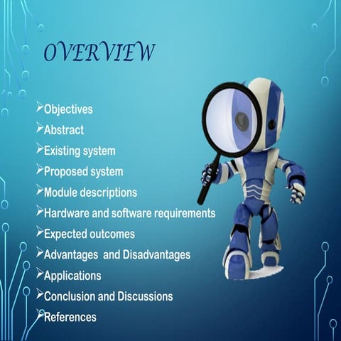Wireless robot ppt | PPTX