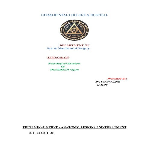 trigeminal nerve and pathology/rotary endodontic courses by indian dental aca...