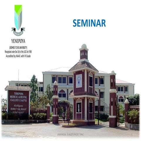Seminar  anand ync