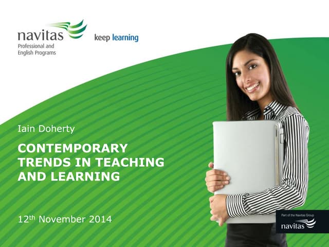 Contemporary trends in teaching and learning - Iain Doherty