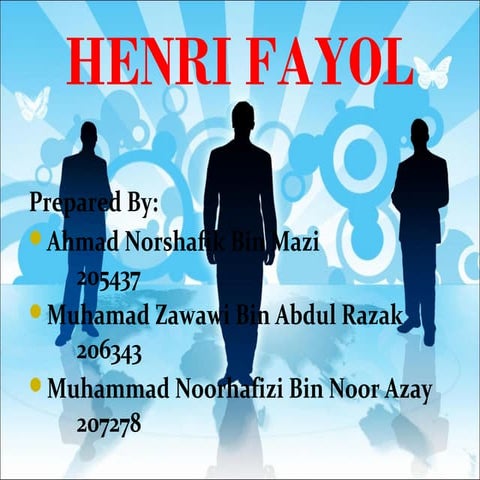 Seminar henri fayol