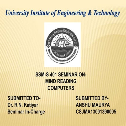 Mind reading computers