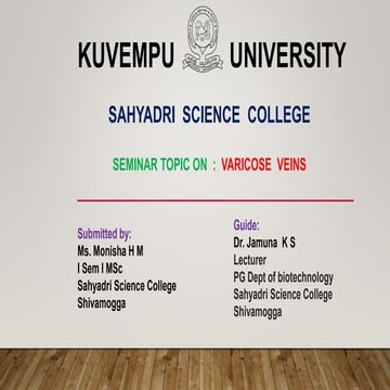 VARICOSE VEINS | PPT