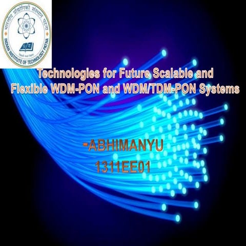 Basic optical network terminology 