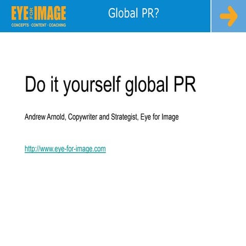 DIY Global PR