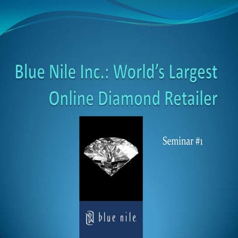 Blue nile online diamond retailer