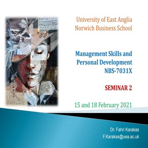 Seminar 2  -  Top 10 Skills and Employability - 15 and 18 february 2021