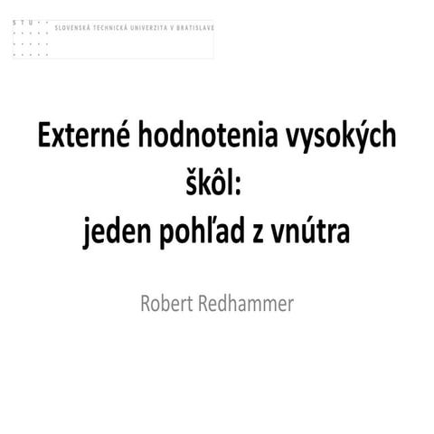 Seminar2009 robert redhammer