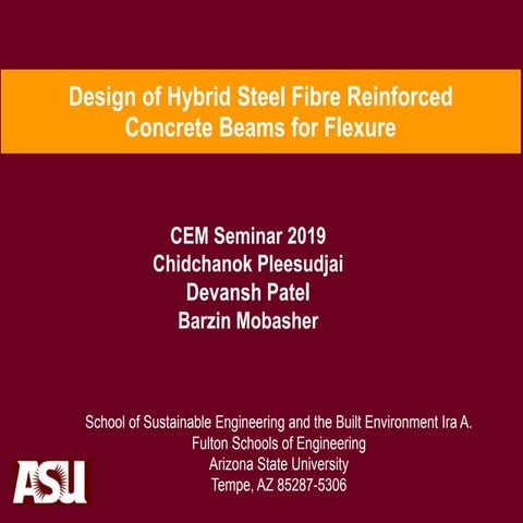  Design of Hybrid Steel Fibre Reinforced Concrete Beams for Flexure 