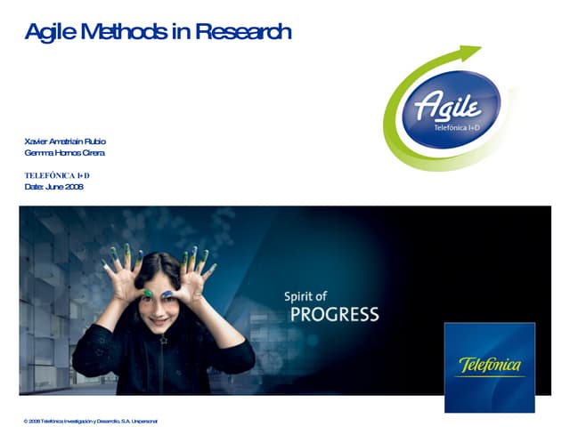 Agile Science