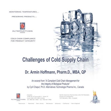 Challenges of Cold Chain Supply | PDF