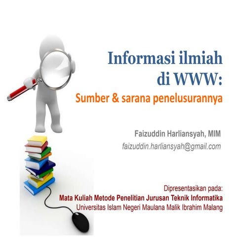Informasi ilmiah di WWW