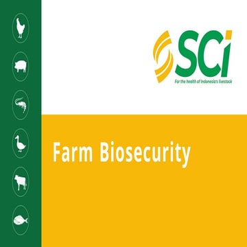 Comprehensive Farm Biosecurity: Pathogens, Transmission, and ...