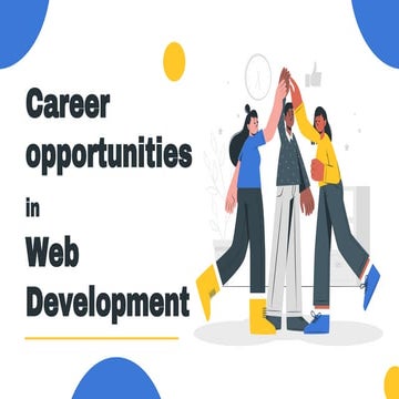 Carrier opportunities in Web Development