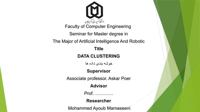 Data Clustering 