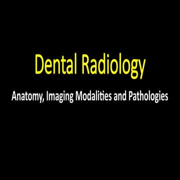 Panoramic radiography (dental panoramic tomography dpt) and periapical ...