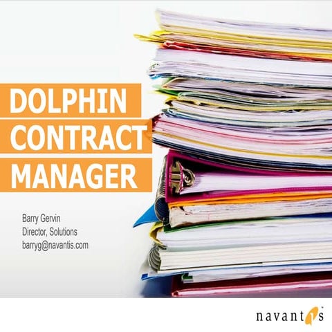 Dolphin Contract Lifecycle Manager for SharePoint