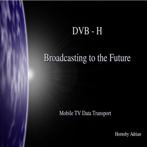 DVB-H Seminar