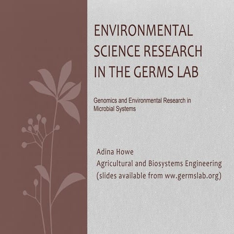 ISU ENVSCI690 Graduate Seminar Slides