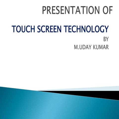 touch screen