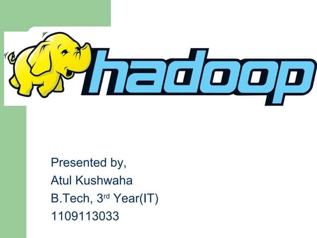 Hadoop Technology