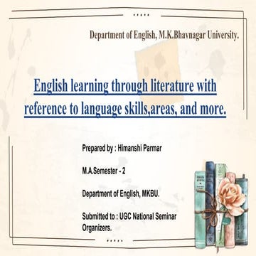 ELT Through Literature.