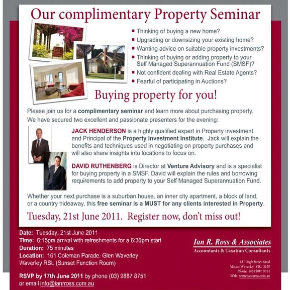 Seminar Invite June 21 2011