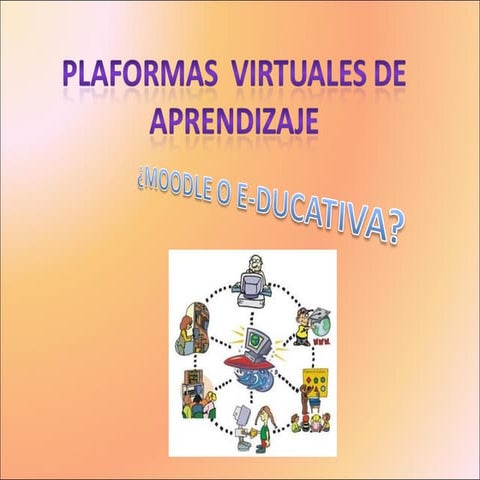 Plataformas virtuales de aprendizaje