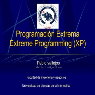 Seminario MetodologíAs áGiles Y Xp,...
