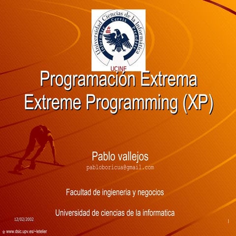Seminario MetodologíAs áGiles Y Xp, Tema 3   Extreme Programming