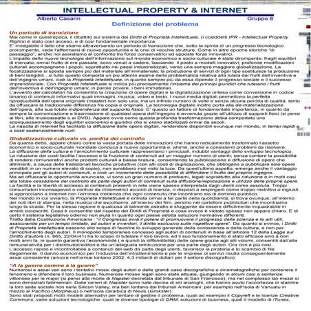 Seminario n. 18 - Intellectual Property & Internet