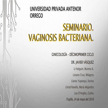 Vaginosis bacteriana