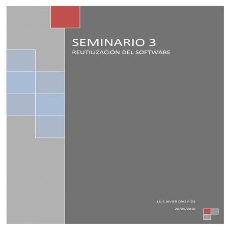 Seminario 3 reutilización del software