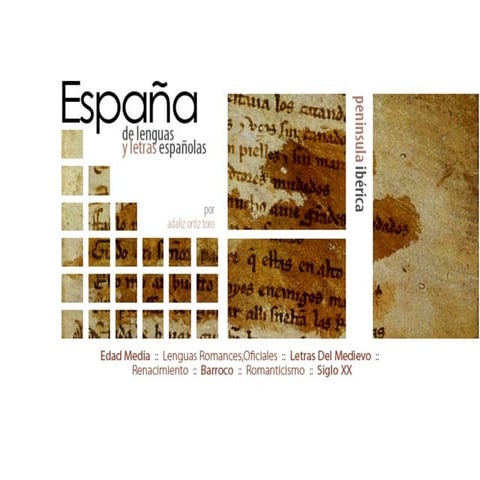 De letras y lenguas españolas