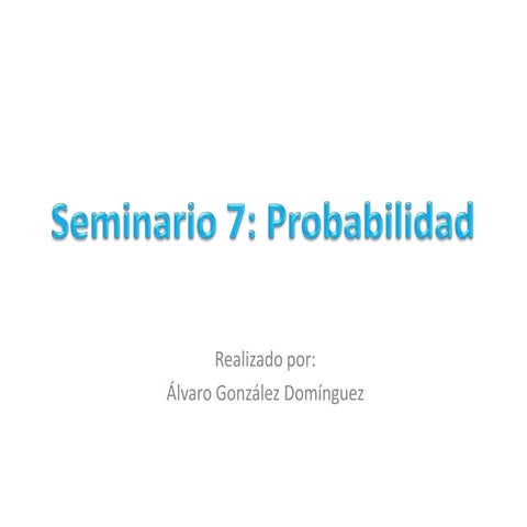Seminario 7